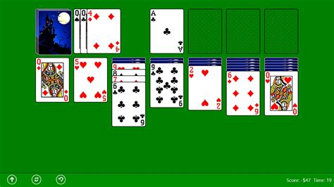 Free classic solitaire no download - Goal. The goal is to move all cards to the four foundations on the upper right.. Turning and Moving. Click the stock (on the upper left) to turn over cards onto the waste pile.. Drag cards to move them between the waste pile, the seven tableau columns (at the bottom), and the four foundations. You can also double-click cards instead of dragging them to a foundation.
